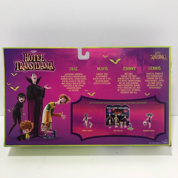 Hotel Transylvania 3 Drac's 4 Pack Figures - Picture 2 of 2